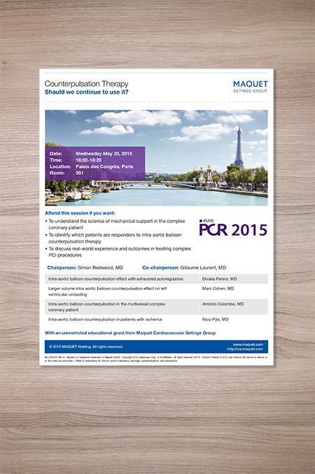 E-blast for EuroPCR tradeshow